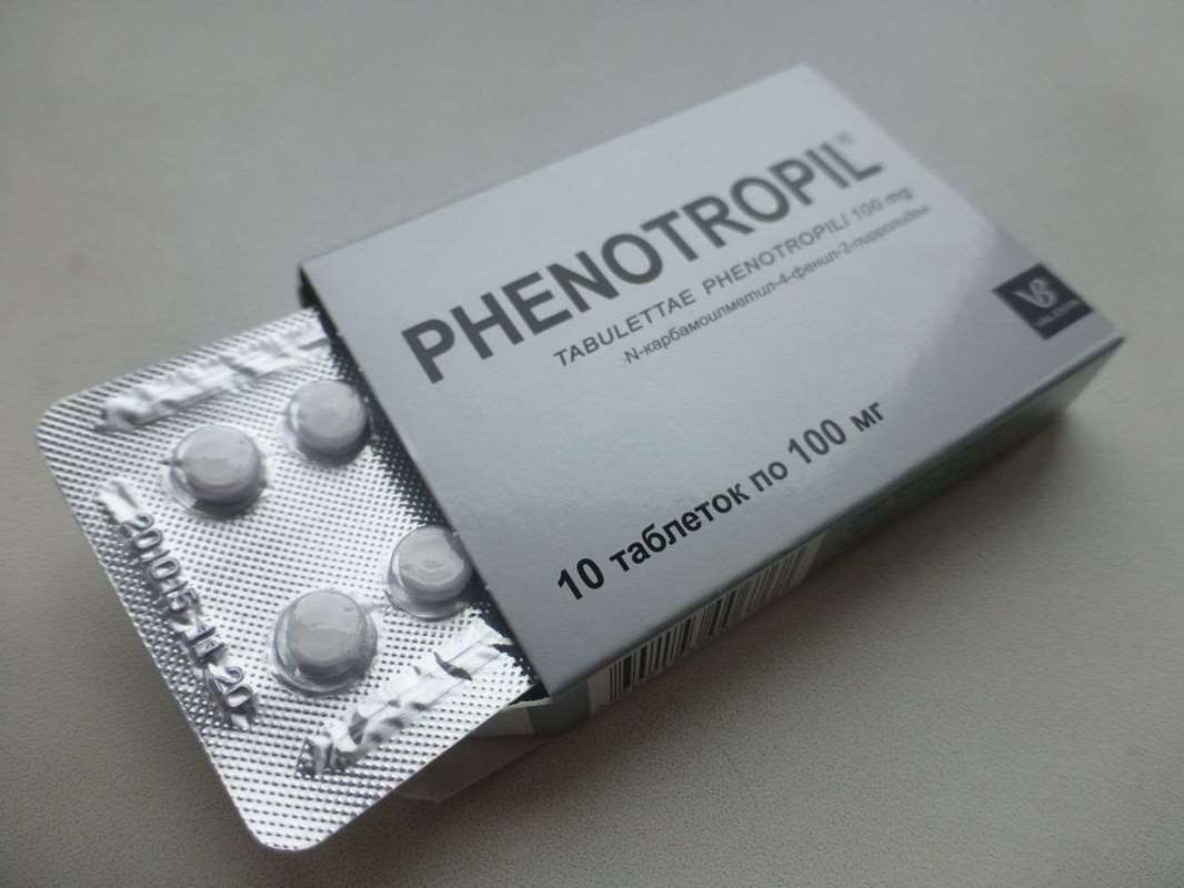Phenotropil (Fenotropil) 100mg  10 pills