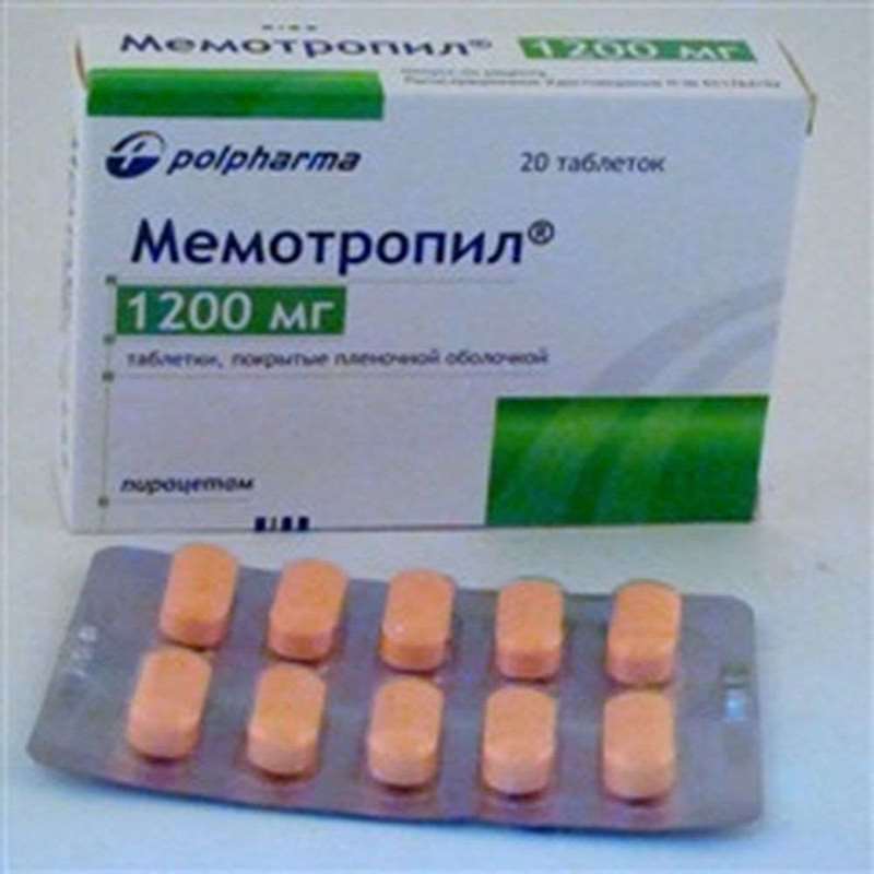 Memotropil 1200mg 20 pills buy stimulates metabolism in the brain increases