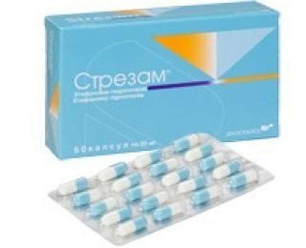 Stresam (Strezam) 50mg 60 pills buy anxiolytic drugs (tranquilizers) online