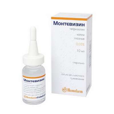 Montevizin eye drops 0.05% 10ml buy vasoconstrictive properties online